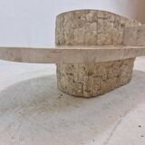 Mactan or Fossil Stone Coffee Table by Magnussen Ponte, 1980s