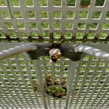 Iron garden table