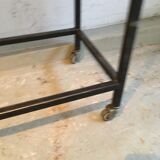 Console in metal and formica