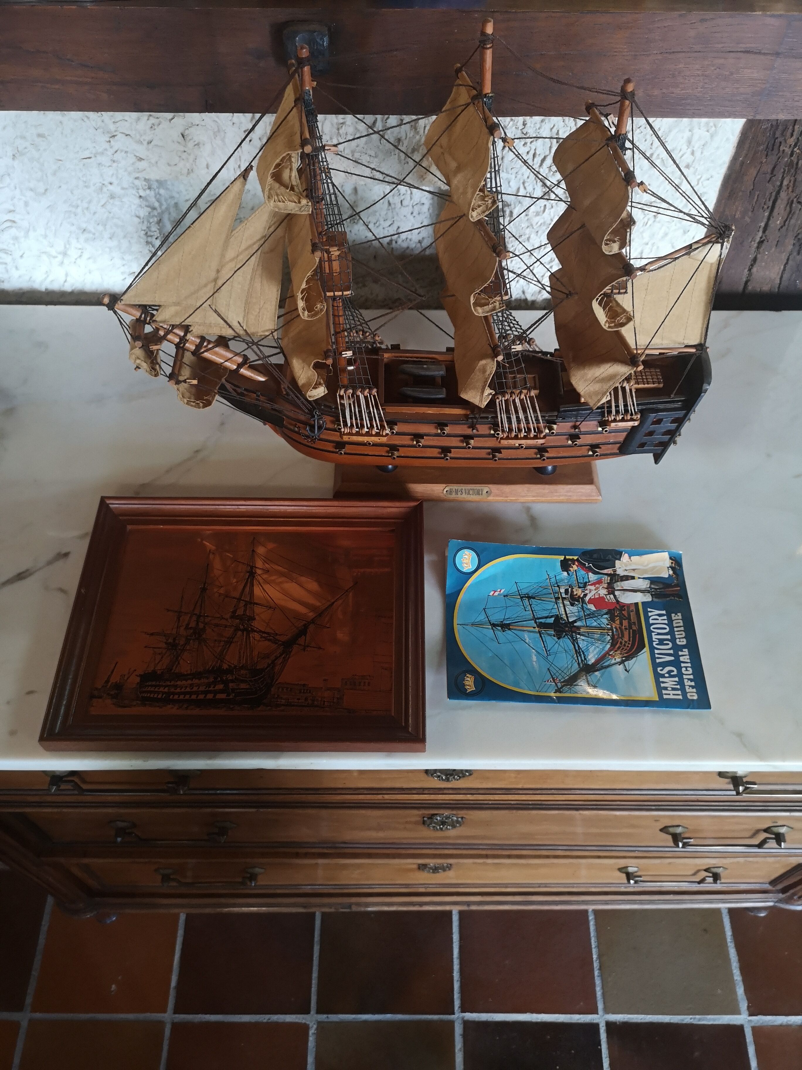 Model ship HMS Victory