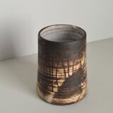 Ceramic Vase by Jacques Pouchain for Atelier Dieulefit, 1960s / Mid-Century / collection/ French ceramics