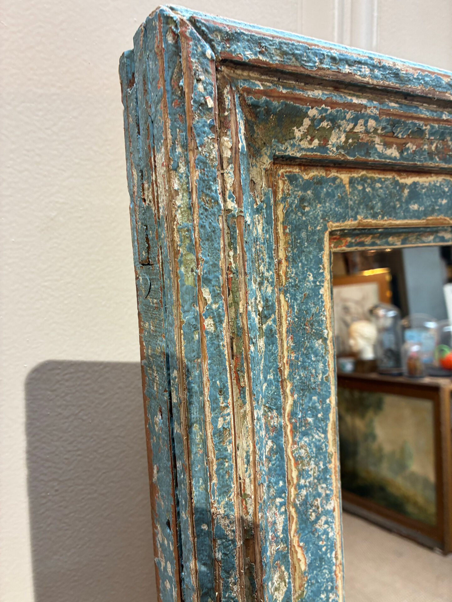 Old entrance mirror