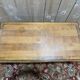 Louis XV style coffee table in cherry wood.