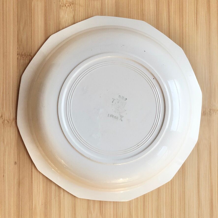 Duo of dishes 1930 St Amand