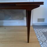 Scandinavian vintage teak table LB KOFOD LARSEN