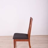 Vintage Teak & Fabric Dining Chairs by Leslie Dandy for G-Plan, 1960s, Set of 4