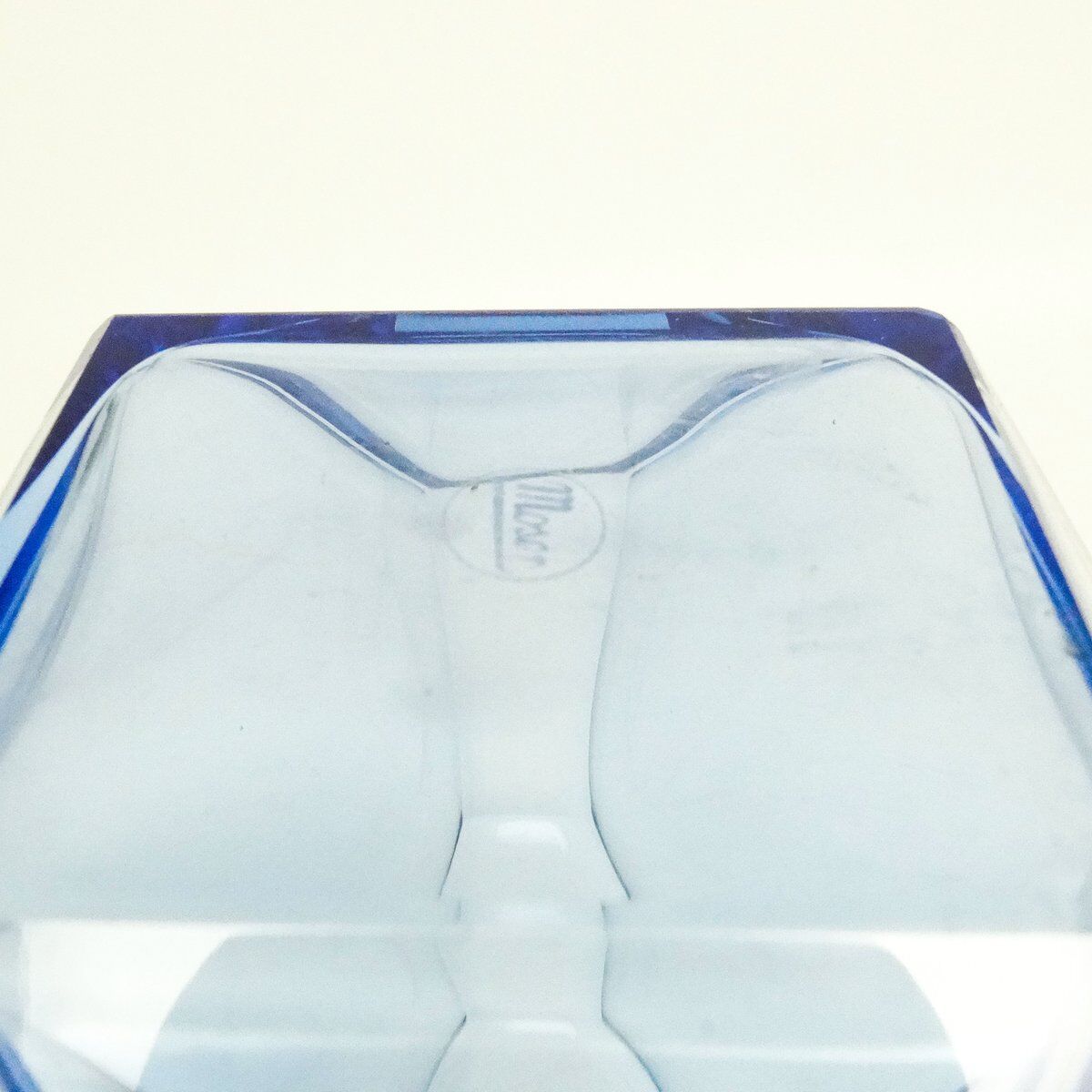 Art Deco carafe from Moser, Czechoslovakia, 1930s