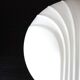 Set of 2 Hillebrand Art Deco shell opal glass wall lamps, 1960