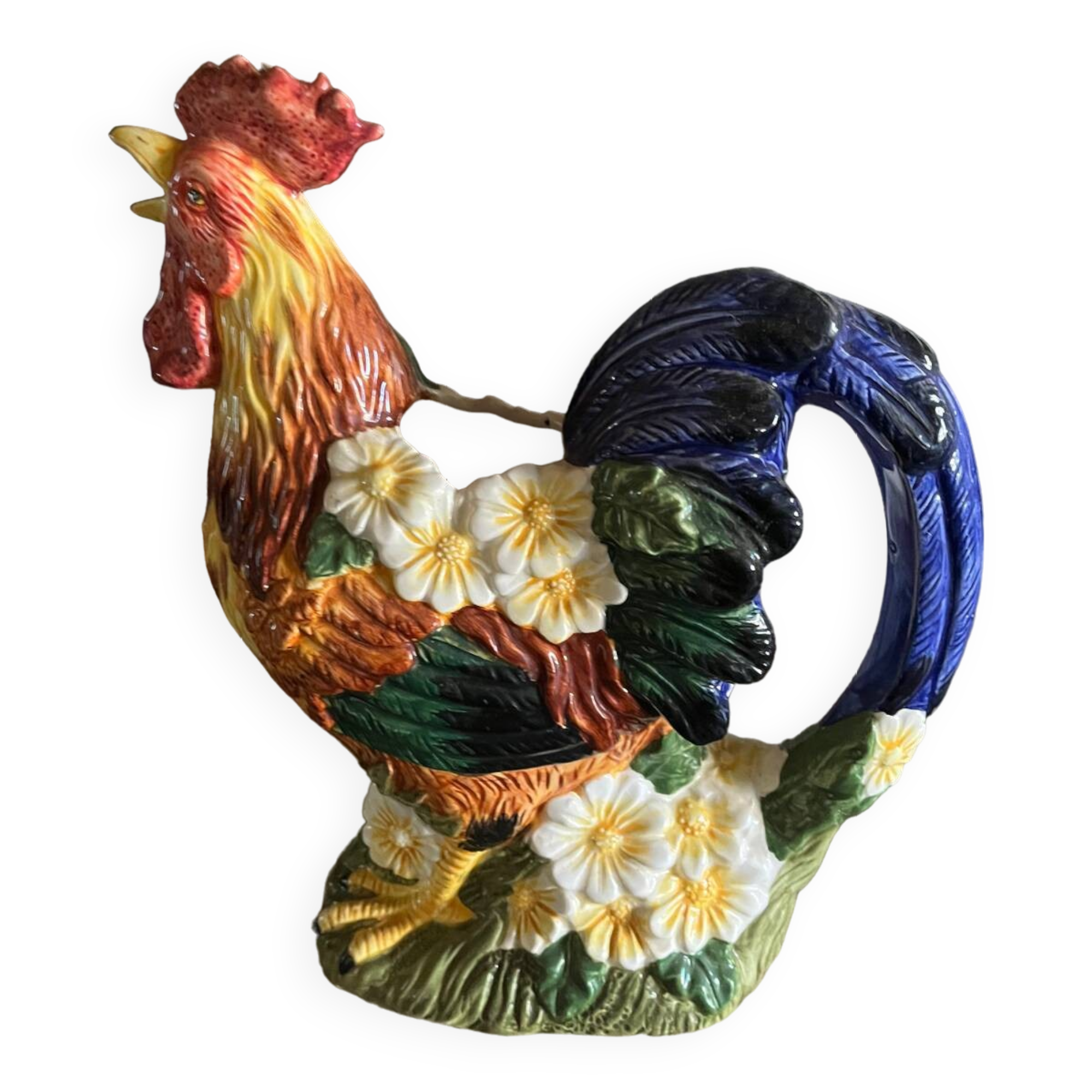 Beautiful rooster pitcher