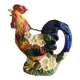 Beautiful rooster pitcher