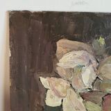 Oil on panel, germaine luquet, bouquet of flowers
