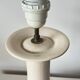 Vintage cracked glazed ceramic lamp – 1970s