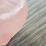 Amonite en cristal rose
