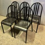 Two vintage chairs attributed to Robert Mallet Stevens.
