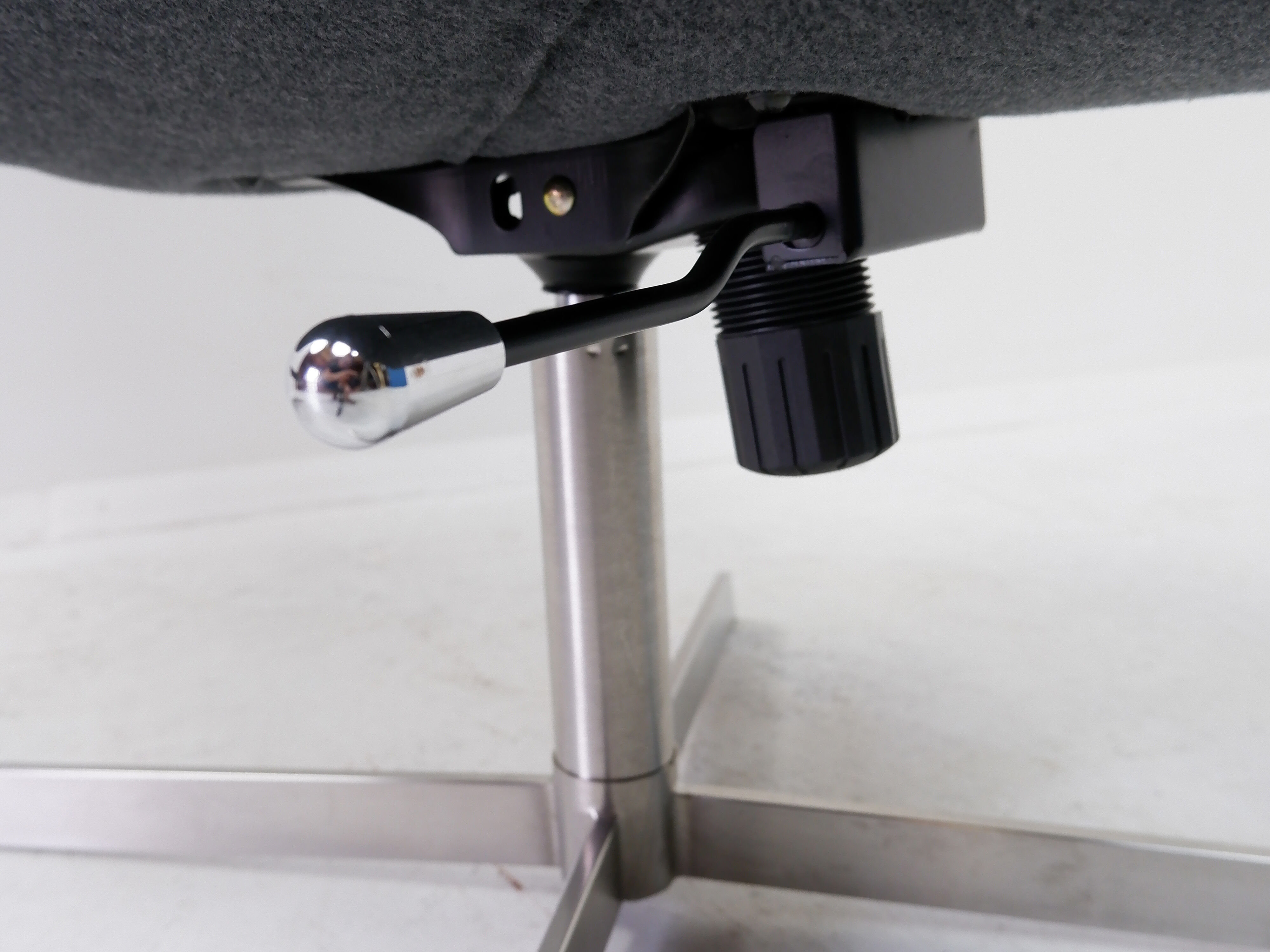 Modern lounge chair with footstool