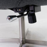 Modern lounge chair with footstool