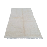 Tapis berbère blanc en laine 148x250cm