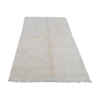 Tapis berbère blanc en laine 148x250cm