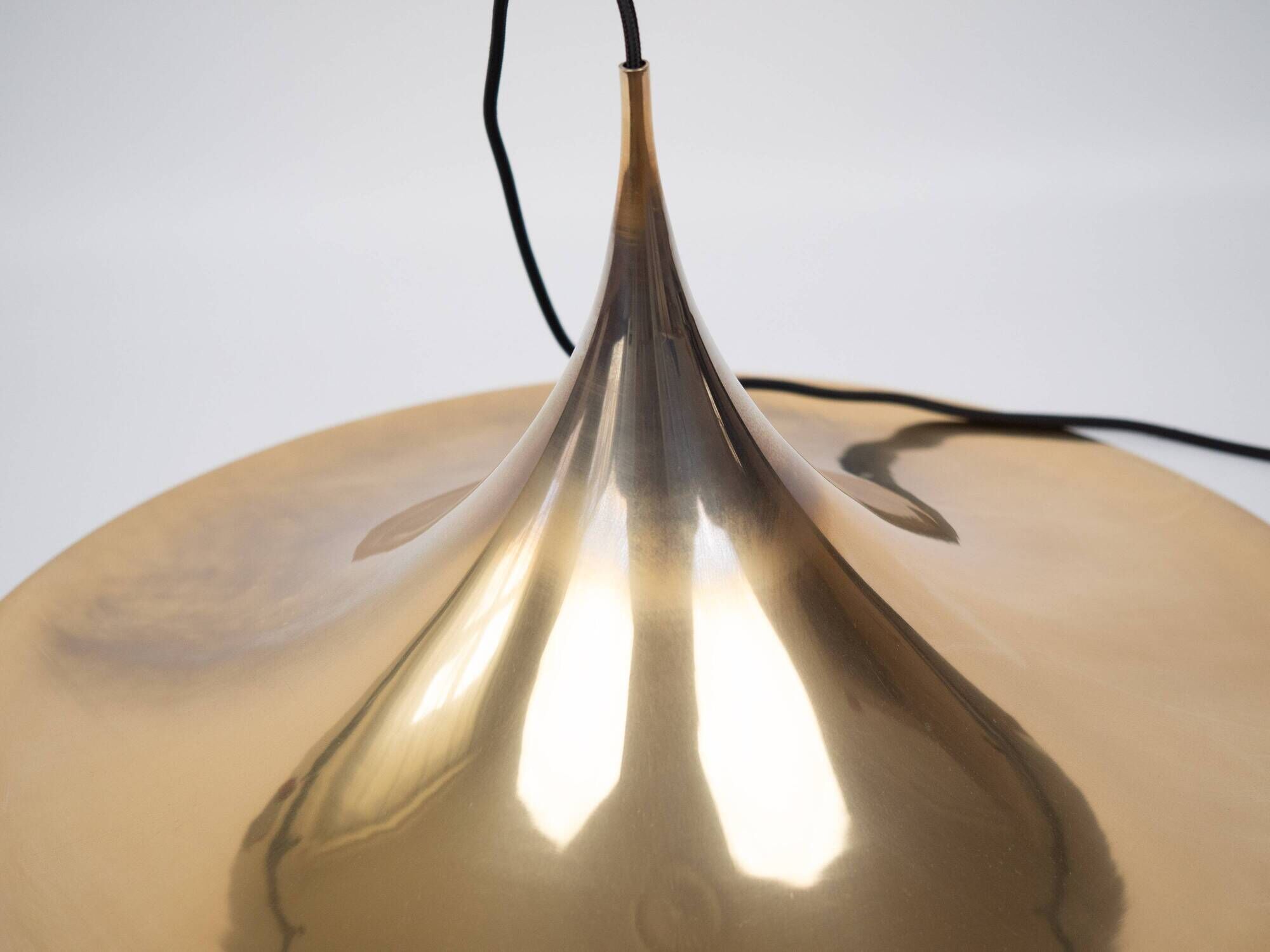 Semi-vintage Danish pendant lamp by Bonderup and Thorup, Fog and Morup, 1968.
