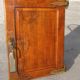 1950s butcher's fridge door