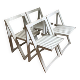 4 chaises Trieste par Aldo Jacober