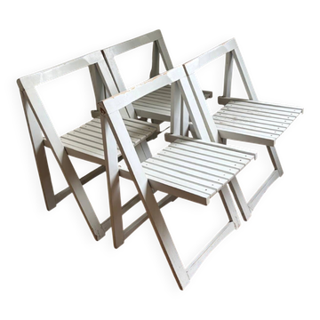 4 Trieste chairs by Aldo Jacober