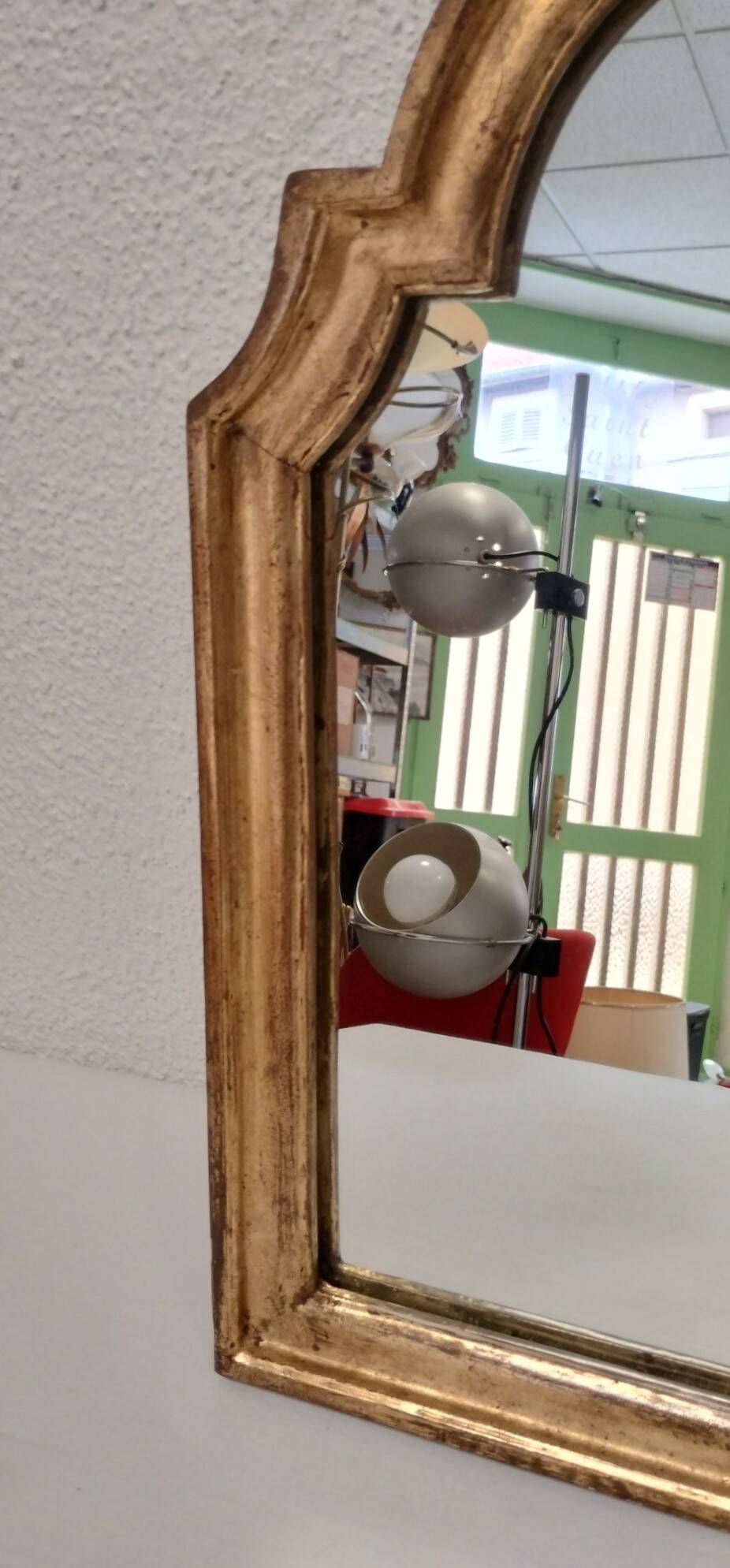 19th century gilded mirror