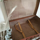 Vintage brown cardboard case 40s