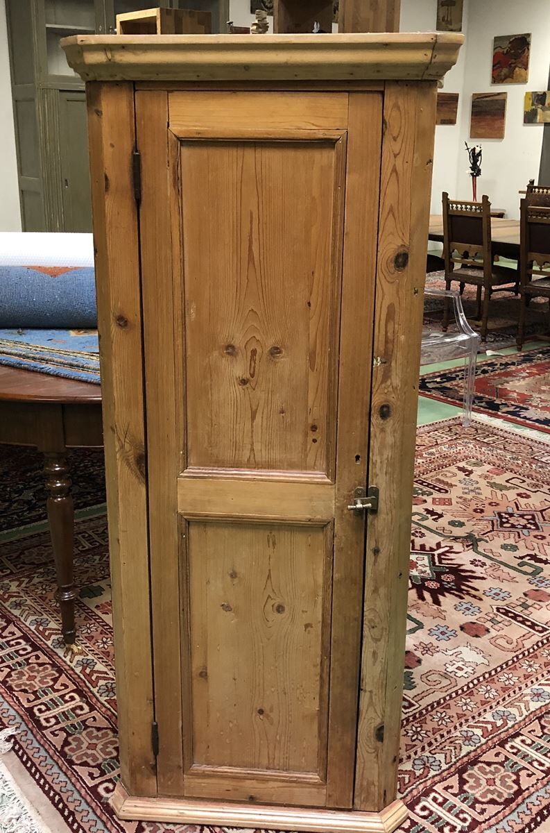 Fir corner wardrobe early 20th century