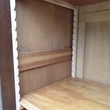 Evolutionary bookcase dressing room Oak Louis XV style