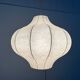 Modern mid-century Cocoon pendant lamp by Friedel Wauer for Goldkant Leuchten, 1960s.