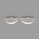 Wall sconces Quarto by Tobia Scarpa for Flos, 1970s, set of 2