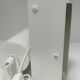 Pair of wall lamps Ikea vintage design Lod V413 white metal