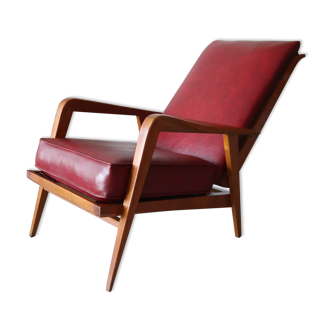 Armchair model "SK140" by Etienne Henri Martin 1950