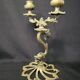 Pair of Koi Fish Candle Holder Solid Brass