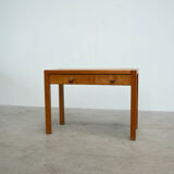 Solid elm desk by Roland Haeusler for Maison Regain