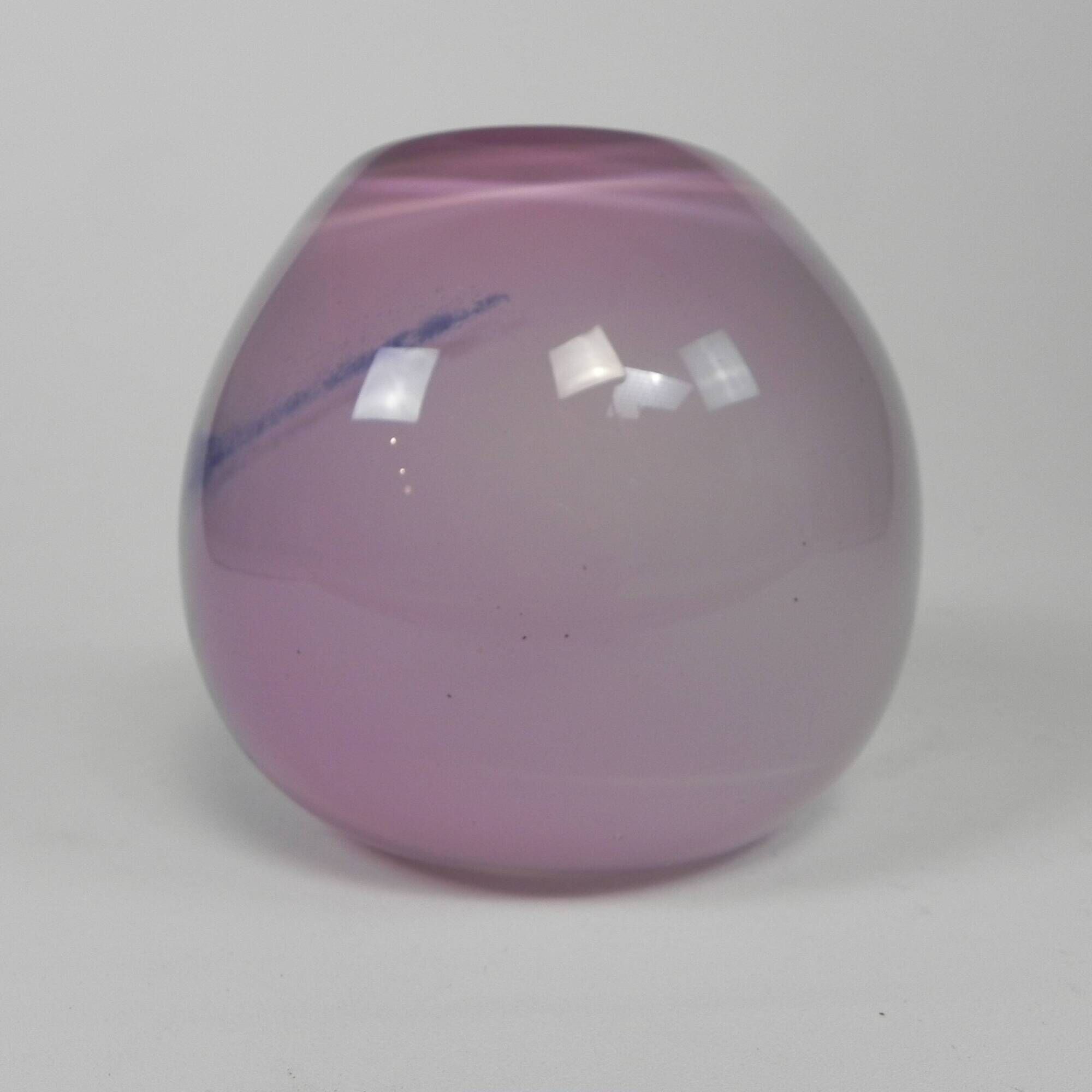 Thick-walled vintage vase, likely Severin Brorby, 1970s