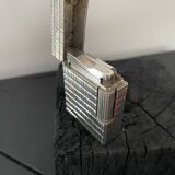St dupont silver-plated lighter with box
