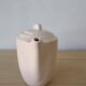 Cafetière ou théière Digoin Sarreguemines rose poudre