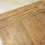 Natural wooden farm table - XIXth century