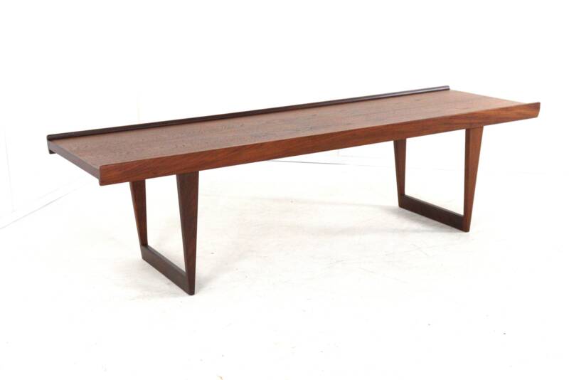 Table basse Peter Løvig Nielsen - design danois - restaurée