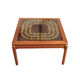 Mid-century square tile topped coffee table, 1960s