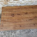 Weathered farm table