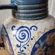 Antique ceramic pitcher jug elchinger fils alsace soufflenheim, art