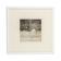 Neige, B/W Etching on Paper, 47 x 47 cm