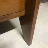 Vintage oak chest of drawers 1970