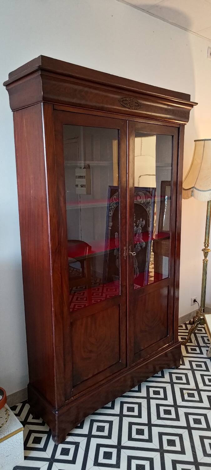Mahogany library