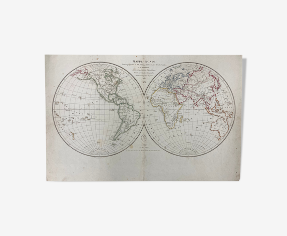 Mappe-Monde de 1832