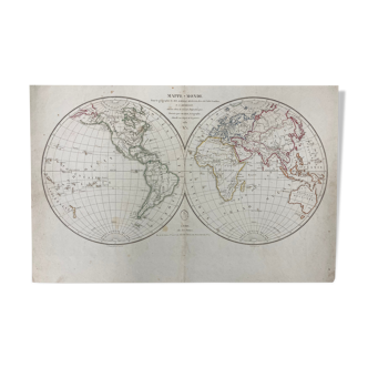 Mappe-Monde de 1832