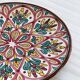 Large colorful dish.